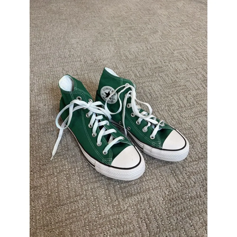 Green High Top Converse